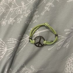 Green Peace Bracelet 