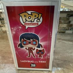 Funko POP! and Buddy: Miraculous Ladybug with Tikki Collectible Figure, Multicolor