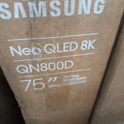 SAMSUNG 75"INCH NEO QLED 8K Q800D