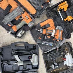 Used  Nailers And Staplers