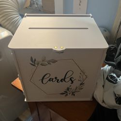 Extra Large Locking Card Box 