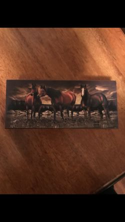 Horse jewelry box