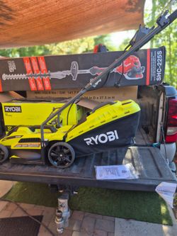 RYOBI 18V CORDLESS LAWN MOWER No Batery No Charger tool only