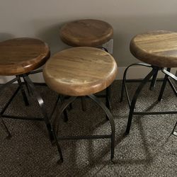 Crate & Barrel Stools (set of 4)