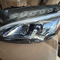 Headlight Compatible with Mercedes BENZ W(contact info removed)-2018 C180 C200 C250 C300 Headlamp Replacement Left
