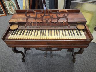 Antique Reed Organ with Patented Features — 1861 & 1882