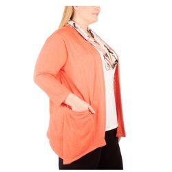 Ny Collection Size Plus Sweater, Scarf &tank Set 