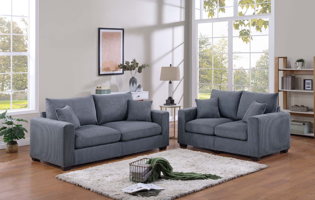 2 Pc Sofa Set