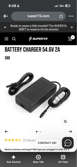 Super73 Battery Charger