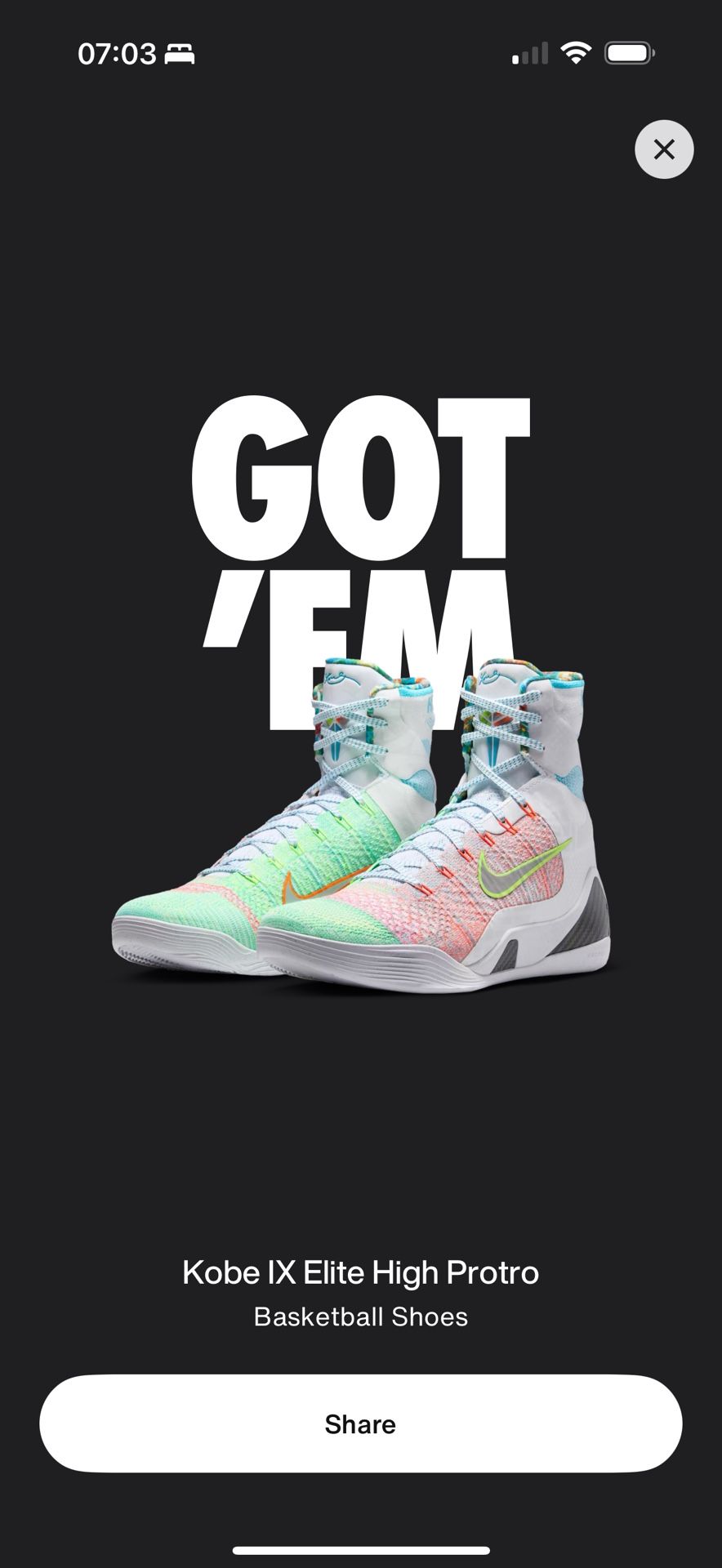 Kobe 9 What The