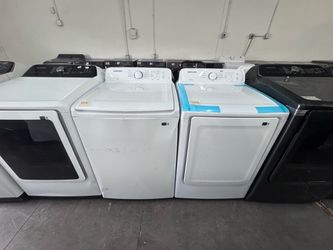 Samsung Top Load Washer and Dryer Set