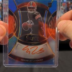 SHEDEUR COLOR MATCH AUTO /49