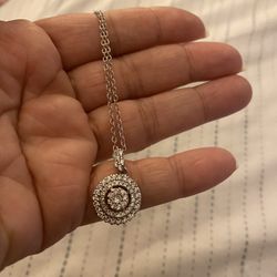  925 Sterling Silver Pendant Necklace 