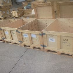 Heavy Duty Wooden Crates For Storage/ Shipping/ planting 