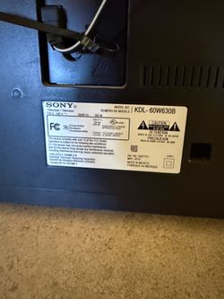 FREE! Sony KDL-60W630B (for parts?)
