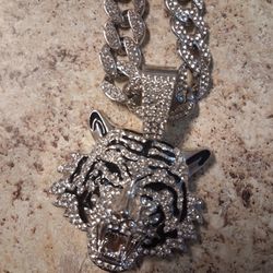 Tiger Necklace And Bracelet