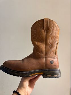 Ariat steel toe work boots 10.5
