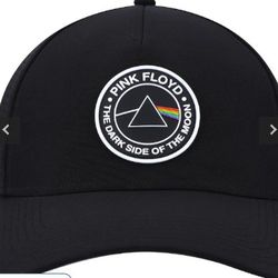 Men's American Needle Black Pink Floyd Super Tech Valin Trucker Snapback Hat

