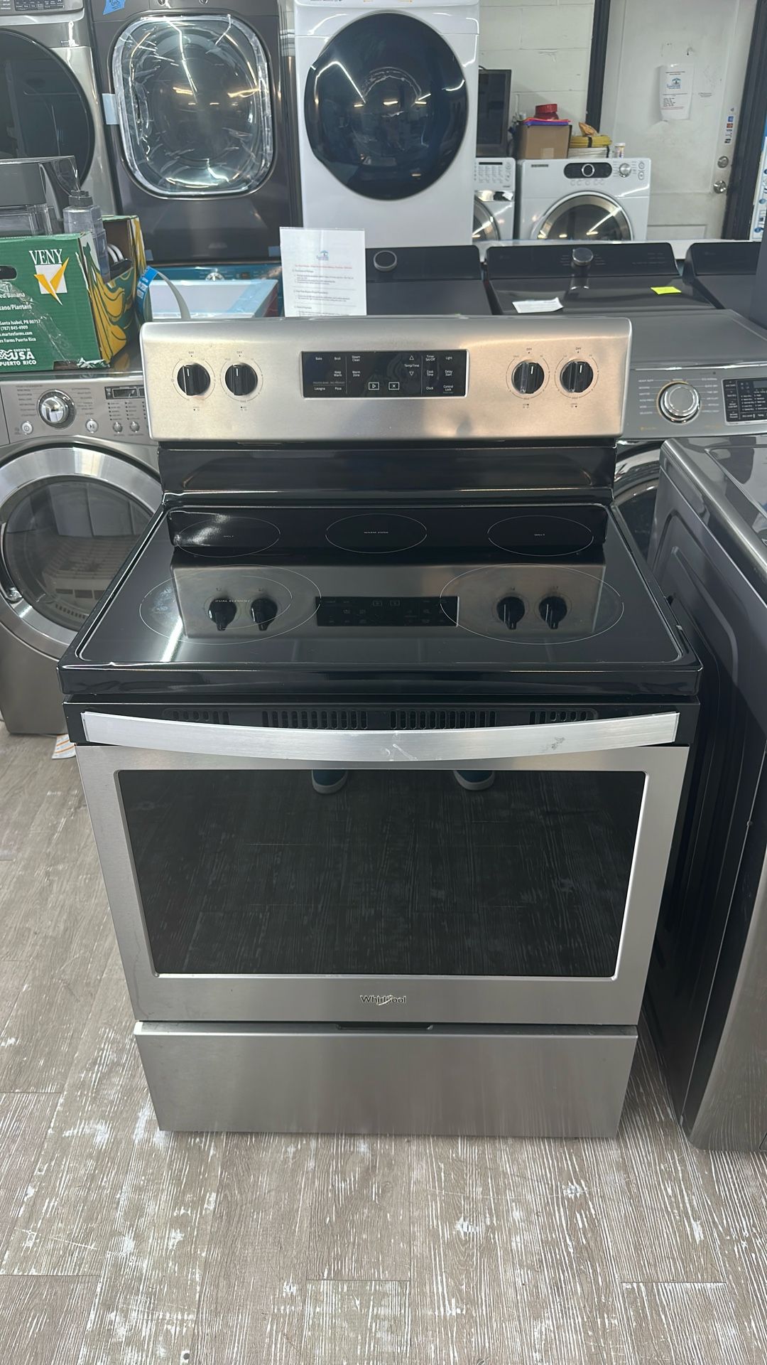 Whirlpool Electric Range (Flat Top)