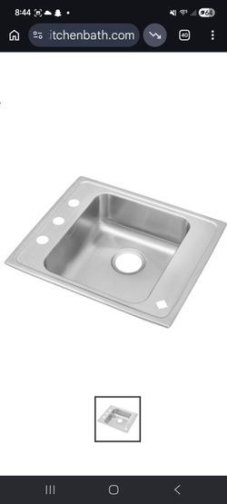 ELKAY STAINLESS STEEL SINK