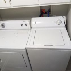Whirlpool Washer And Dryer With A Extra Thermal Fuse 