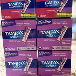 Tampax tampons 28 ct box