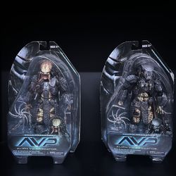 NECA Scar Predator And Celtic Predator From Alien Vs Predator 