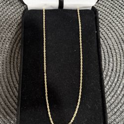 14k Solid Gold Chain 