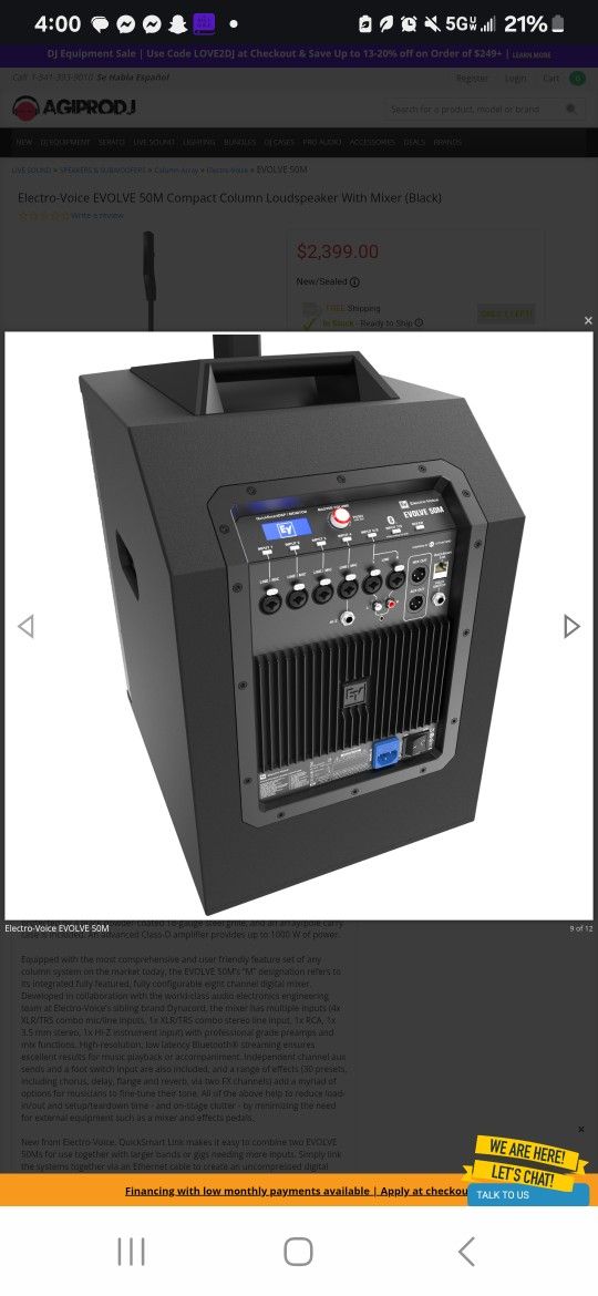 Ev Speakers