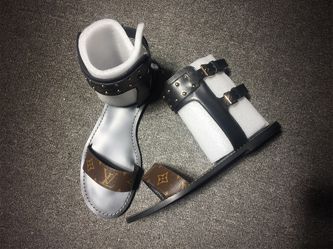 Louis Vuitton, Shoes, Louis Vuitton Sandals Size 38