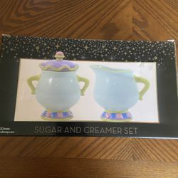 Beauty And The Beast Sugar and Creamer Set