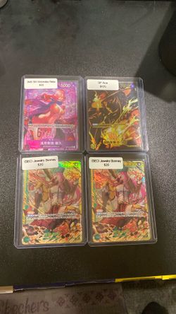 One piece cards (Chinese versions)
