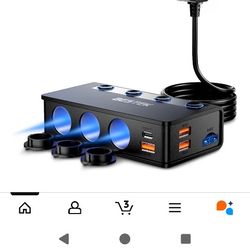 BESETEK Cigarette Lighter. Splitter Car Charger Adapter