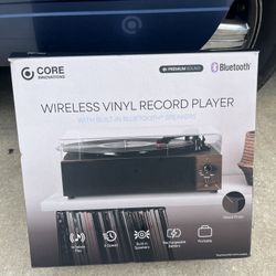 Wireless Vinyl Record Player 