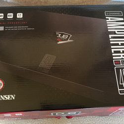 2 Channel Amplifier DUBa2100 480 Watts Peak By Jensen