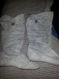 Lnew UGGS AUSTRALIA LEATHER BOOTS SIZE 10 60firm