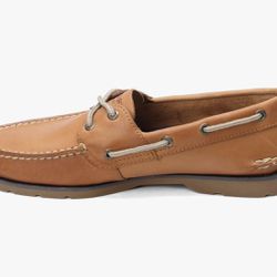 New Sperry Top-Sider Men's A/O Authentic Original 2-Eye Leather Boat Shoes, available in Size 12  (Nutmeg) 