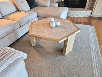 Marble coffee table