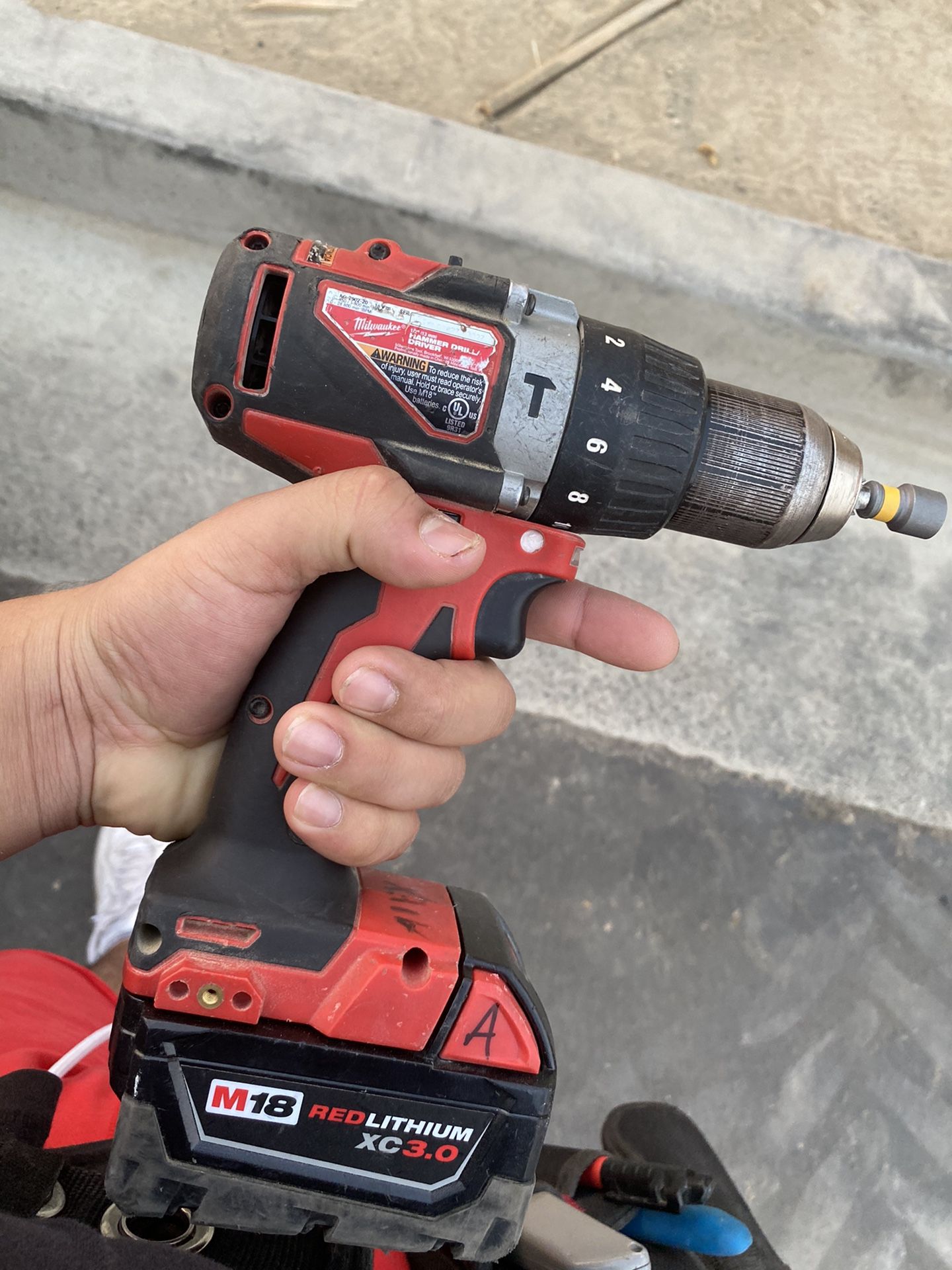Milwaukee Hammer drill