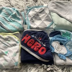 Baby Boy Bath Towels 