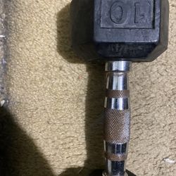10 Pound Dumbbell(only One Dumbell)