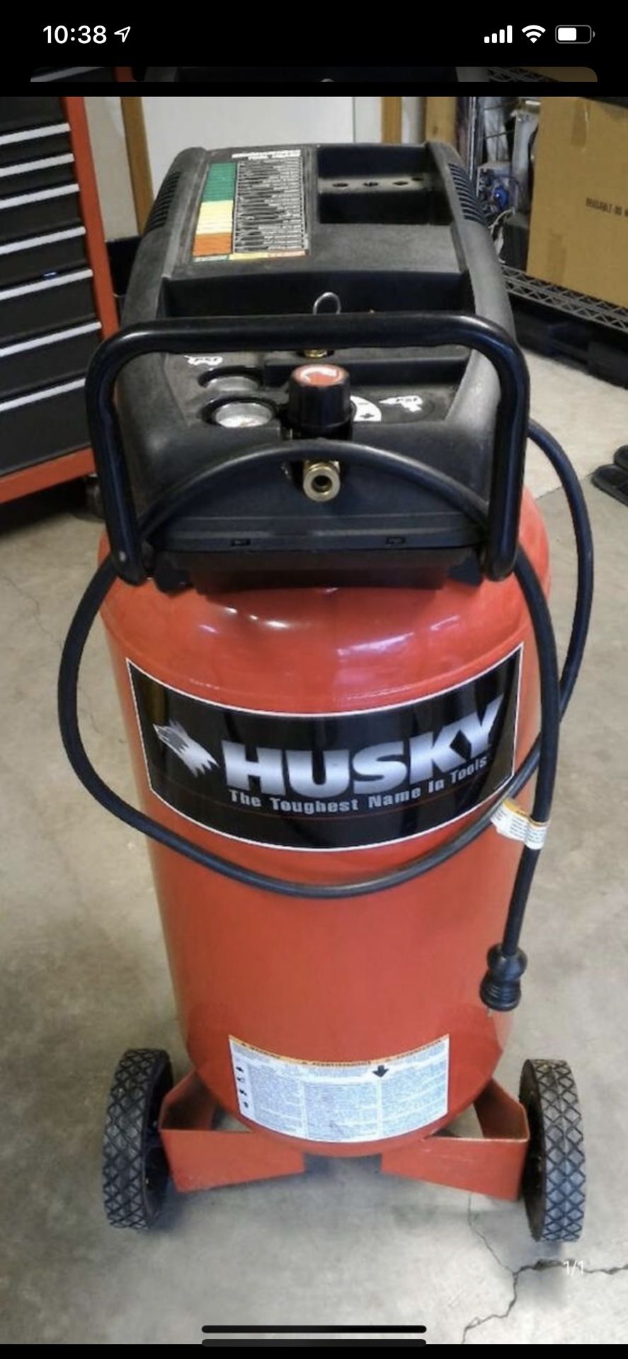 Husky 26 Gallon Air Compressor