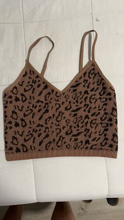 Leopard Crop Top