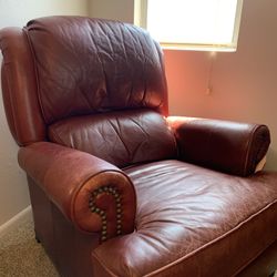 Red Leather Chair