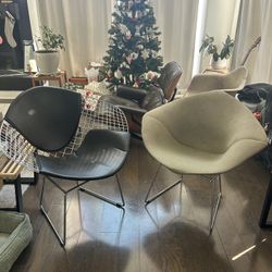 Mid Century - Diamond Chairs - Bertoia Style