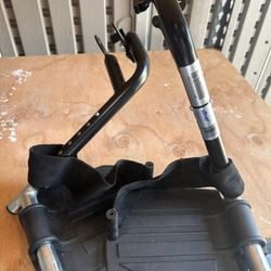 Drive Medical STDSF-TF Swing Away Footrests, Black 