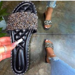 Black Casual Flats 