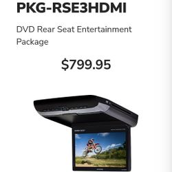 DVD Rear Seat Entertainment Package