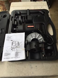 Craftsman Rotary Cutter. Never been out of the box. Great for precision cuts in drywall or wood.