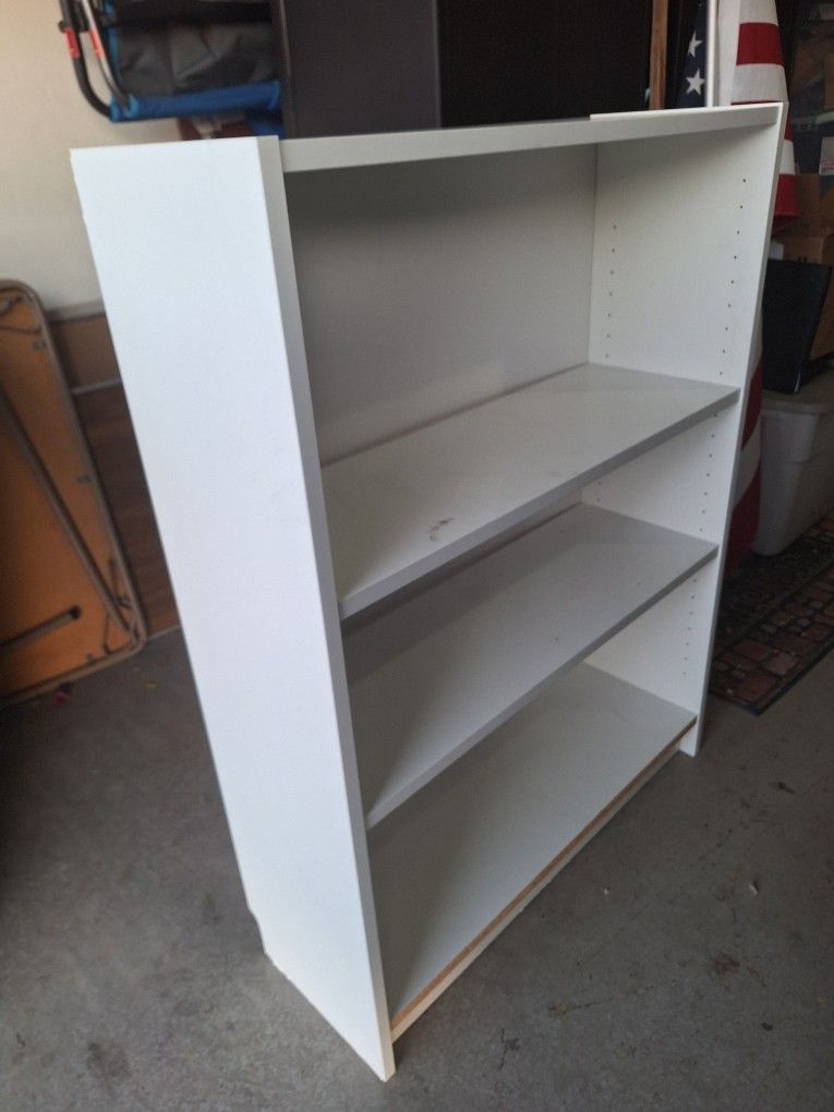 White Bookcase
